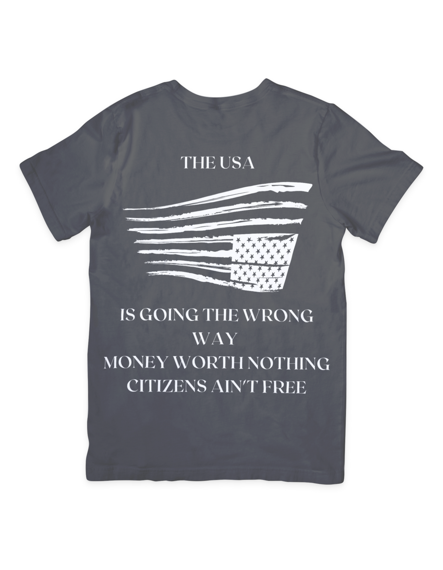 Registered Independent USA Wrong Way T Shirt