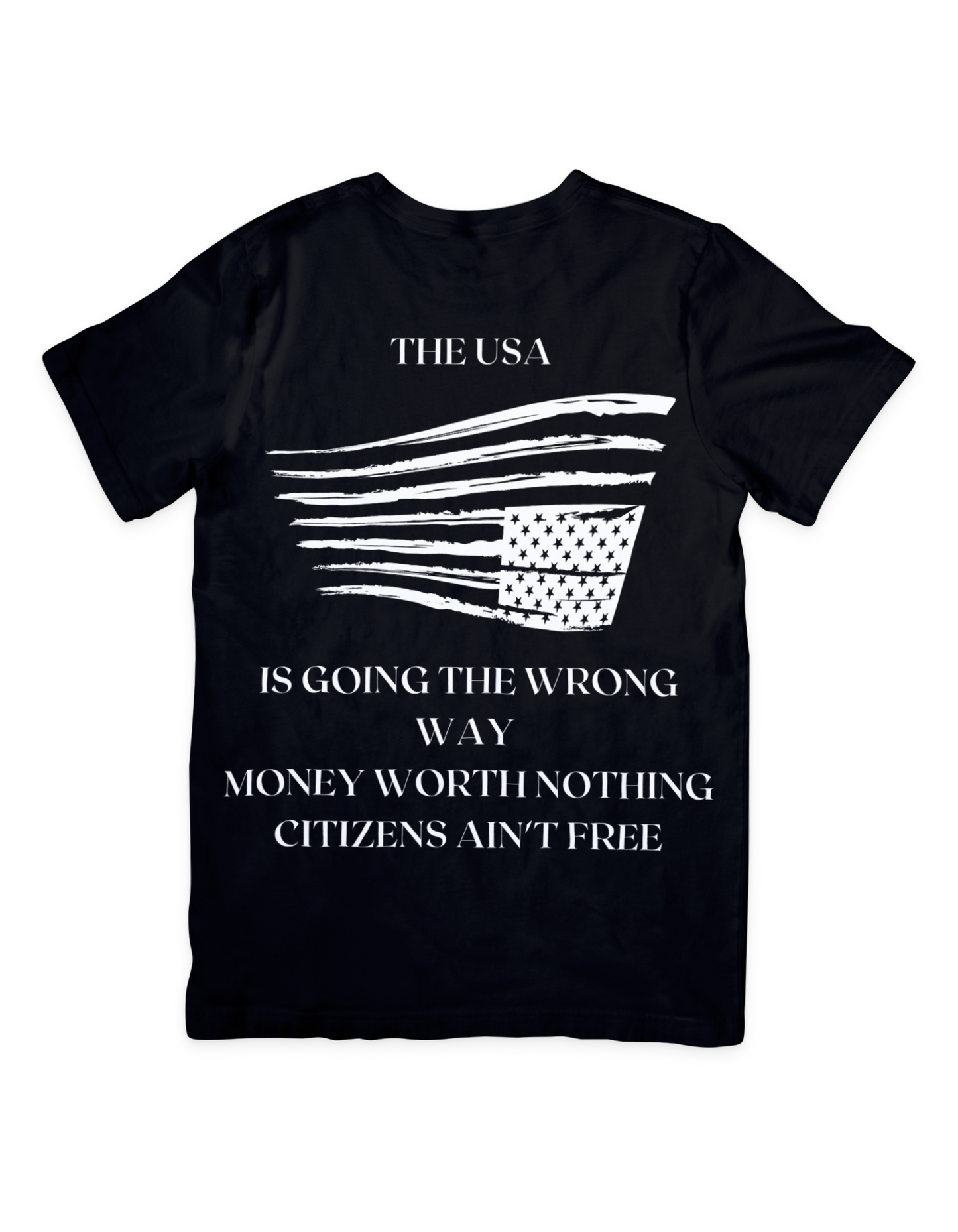 Registered Independent USA Wrong Way T Shirt